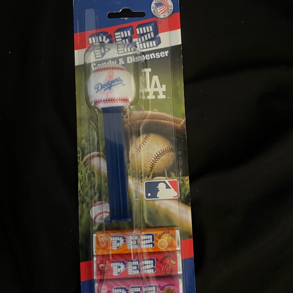 Los Angeles Dodgers PEZ dispenser